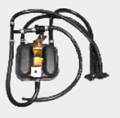 تصویر از مجموعه حبابگیر باک بنزین پراید - انژکتور - خورشید