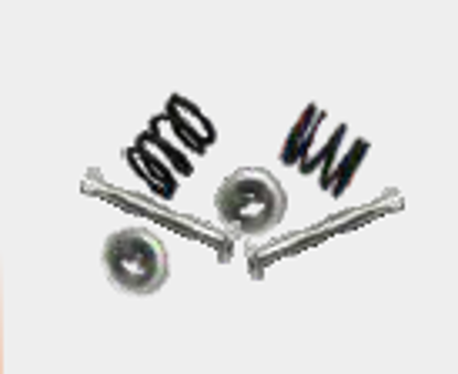 تصویر از فنر و پولک و پین نگهدارنده کفشک عقب 206 - خورشید