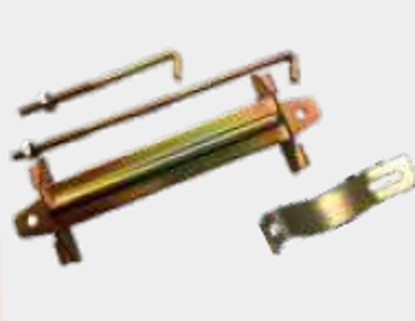 تصویر از بست باطری پراید - با بست اتصال به گلگیر - خورشید