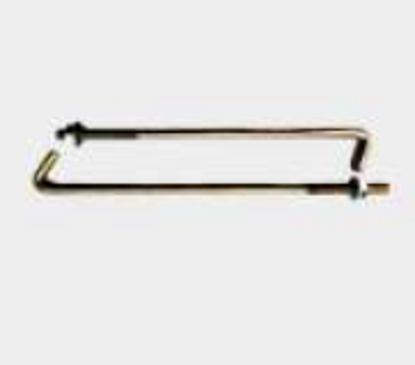 تصویر از میل و مهره تکی بست نگهدارنده باطری پراید - خورشید