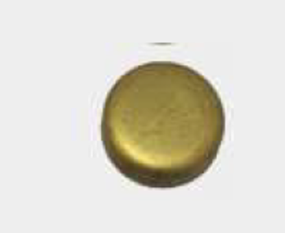 تصویر از پولک جلو سیلندر پیکان - کوچک - برنجی - خورشید