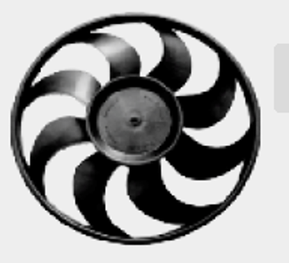 تصویر از پروانه فن کولر پراید - پاناسونیک - 8 پر - خورشید