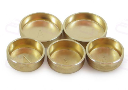 تصویر از پولک بغل سیلندر 405 - کامل - برنجی - خورشید