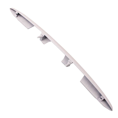 تصویر از قاب بالای پلاک عقب 206 - سفید - خورشید