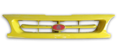 تصویر از جلو پنجره پراید - زرد