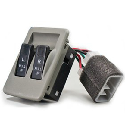 تصویر از کلید شیشه بالابر پراید - صبا - دو پل - سوراپارت